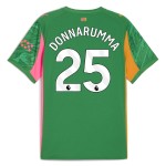 Nogometni Dresovi Manchester City Gianluigi Donnarumma 25 Golmanski 2025-26 Zelena Kratkih Rukava